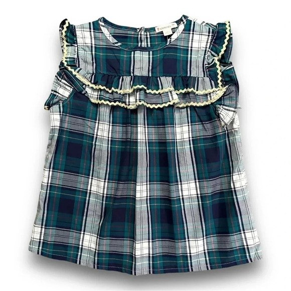 Crewcuts Other - Crewcuts | Sleeveless Ruffle Trim Top